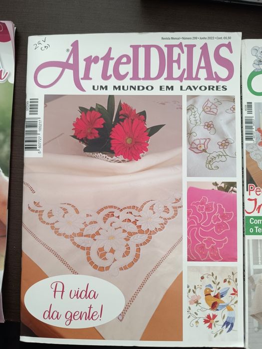 3 revistas costura novas