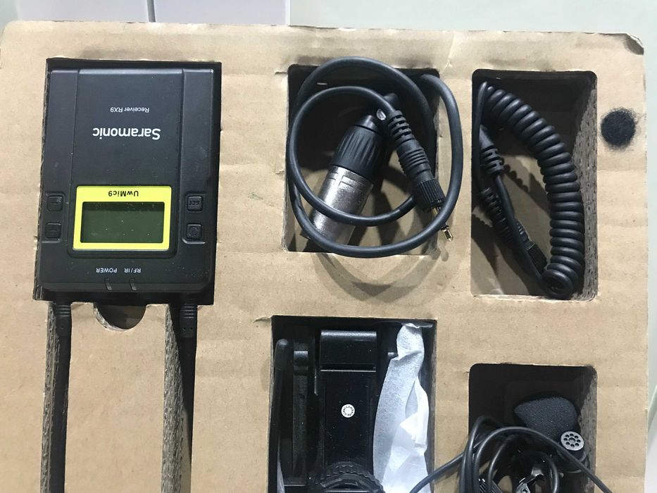 Saramonic UwMic9 RX9 + 2x TX9