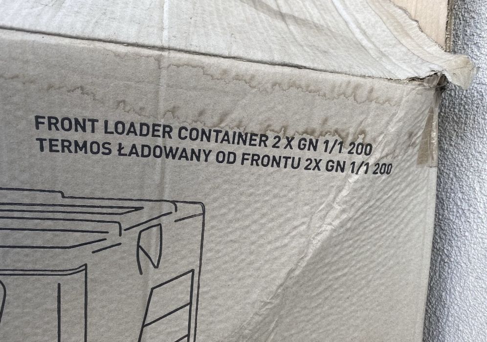 Termos cateringowy Amer Box GN 1/1 - Front Loader