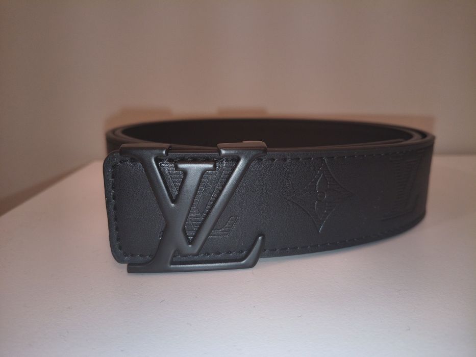 Czarny pasek Louis Vuitton
