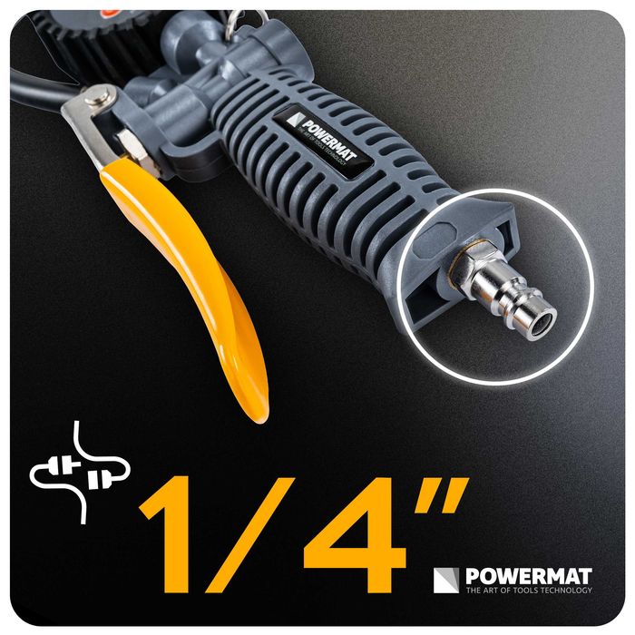 pistolet do pompowania manometr lcd 60mm pm-pdpm-1t