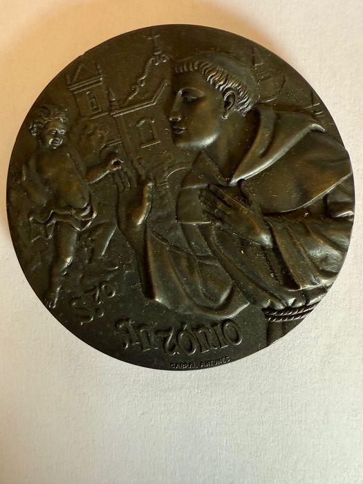 Medalha de broze - Santo António