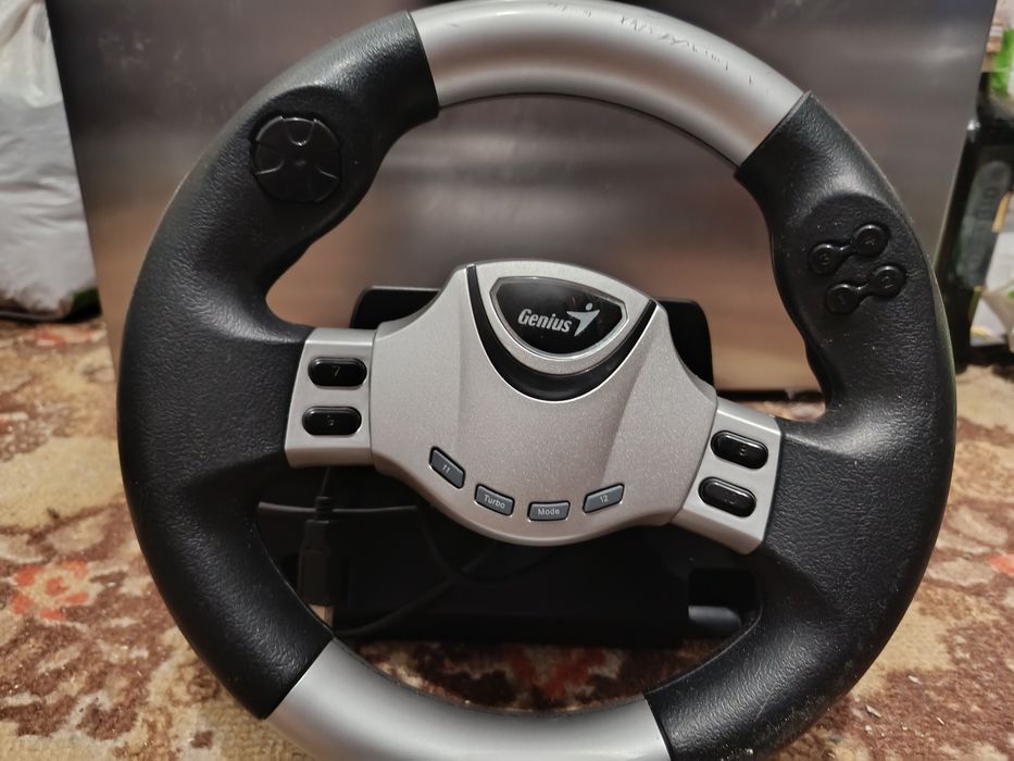 Руль для пк Genius speed wheel Rv/ff: 900 грн. - Ігрові маніпулятори ...