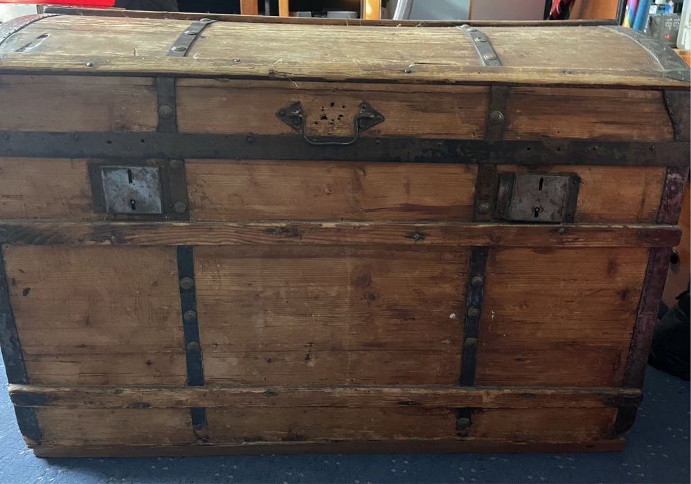Skrzynia drewniana kufer