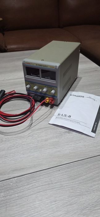 Sprzedam Zasilacz Labolatoryjny STAMOS S-LS-8.Jak NOWY!!!
