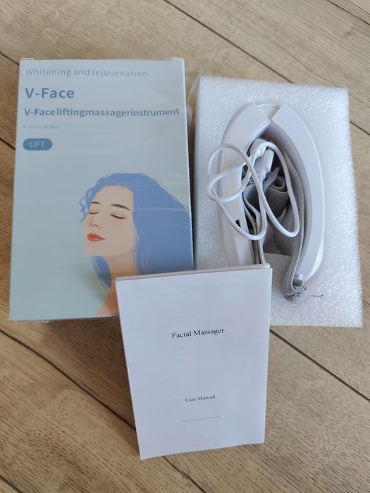 Urządzenie 3 w 1 remodelujace kontur twarzy Masażer V - Face