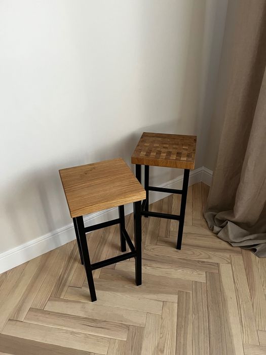 Zestaw 2 hokerów. Nowe