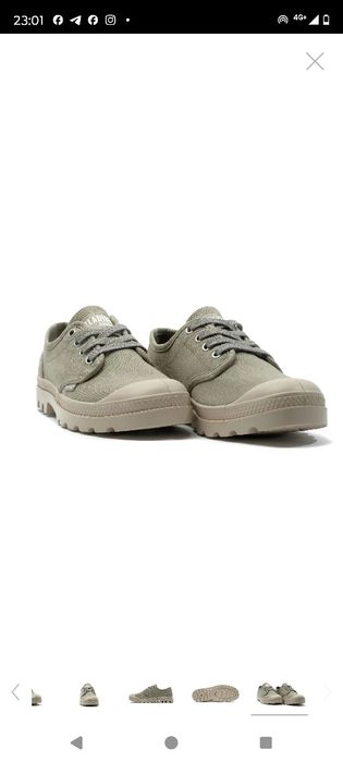 Ботінки Трекінгові Palladium Pampa Оксфори 44р 28см