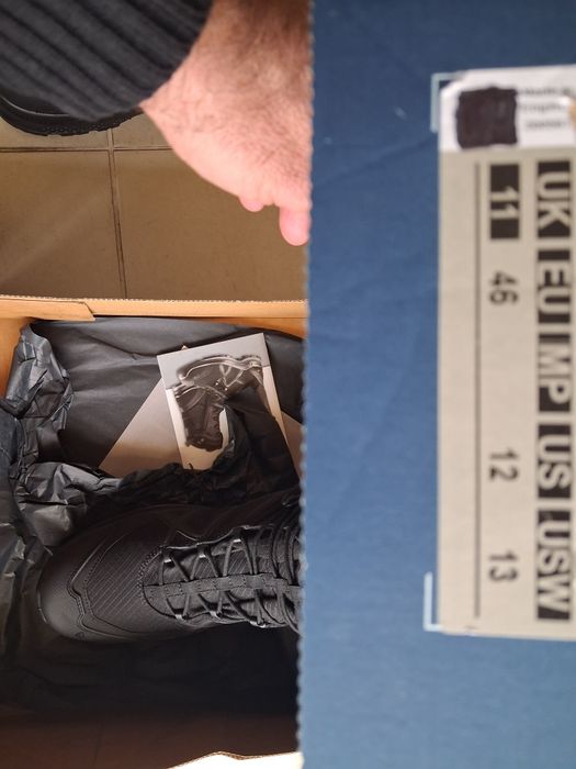 Botas militares Haix athletic 46 fecho