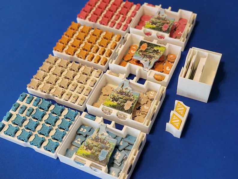 Insert organizer do gry planszowej Rebirth (Nowa Ziemia)