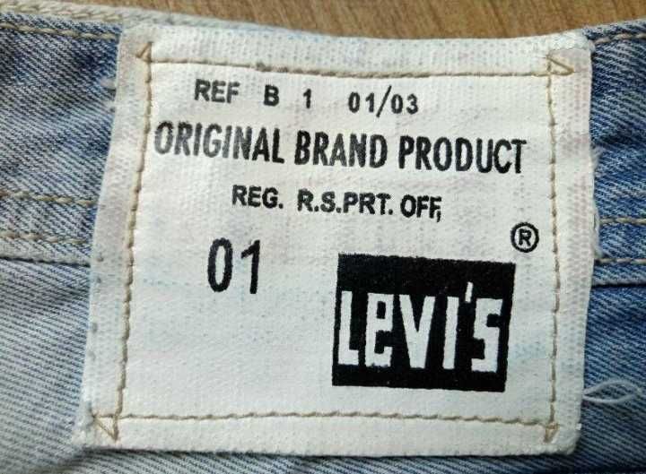 Джинсы мужские Levis, размер W33 L32