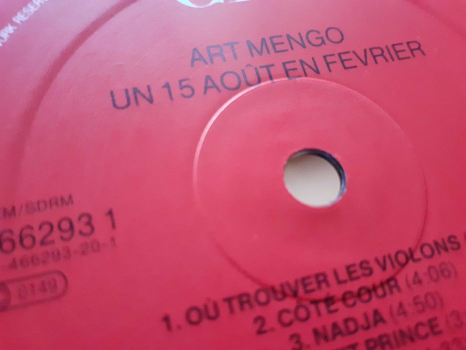 Art Mengo – Un 15 Août En Février