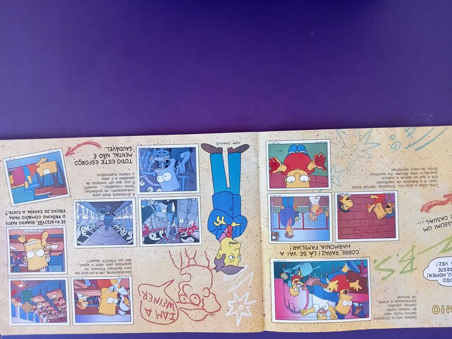 Cadernetas Cromos Anos 80: Robin Hood+Os Simpsons+Os Records v.p.ind.