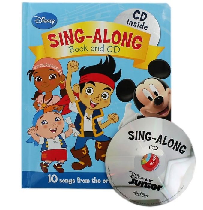Інтерактивна книга для співу із CD-диском з піснями всередині. Disney.