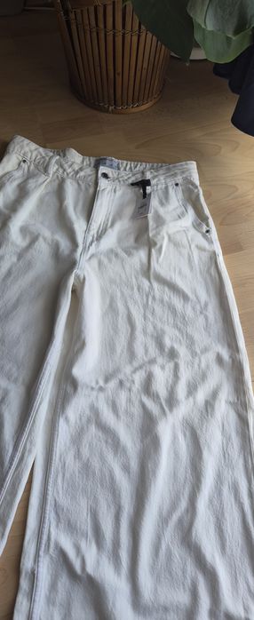 Primark 42 nowe spodnie z szerokimi nogawkami