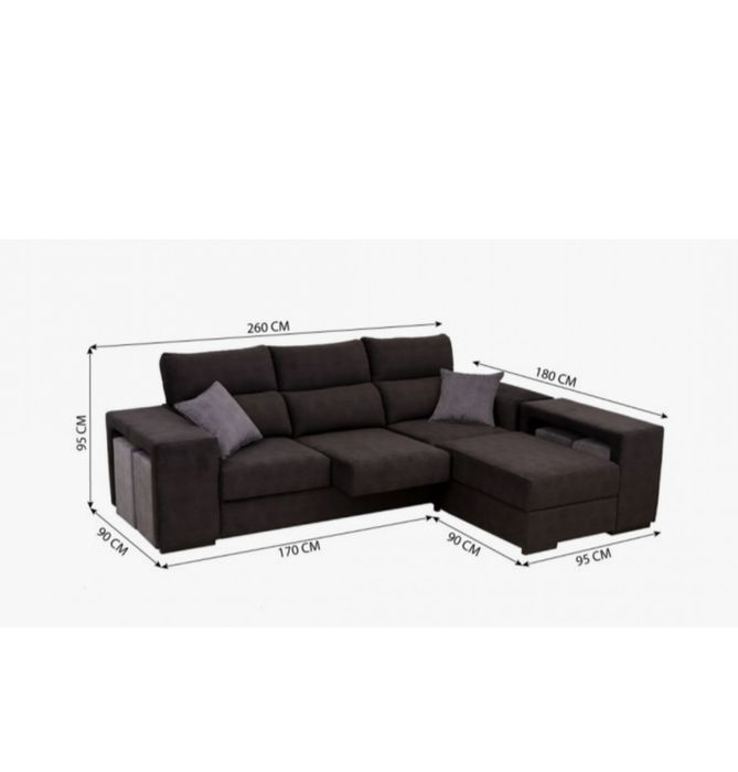 Sofá chaise longe