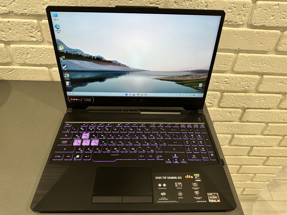 Ноутбук ігровий Asus TUF Gaming A15 FA506NC-HN012 Graphite Black