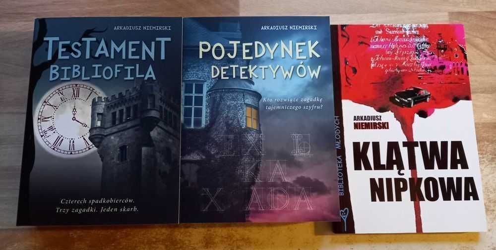 Arkadiusz Niemirski Zestaw 3 książek nowe