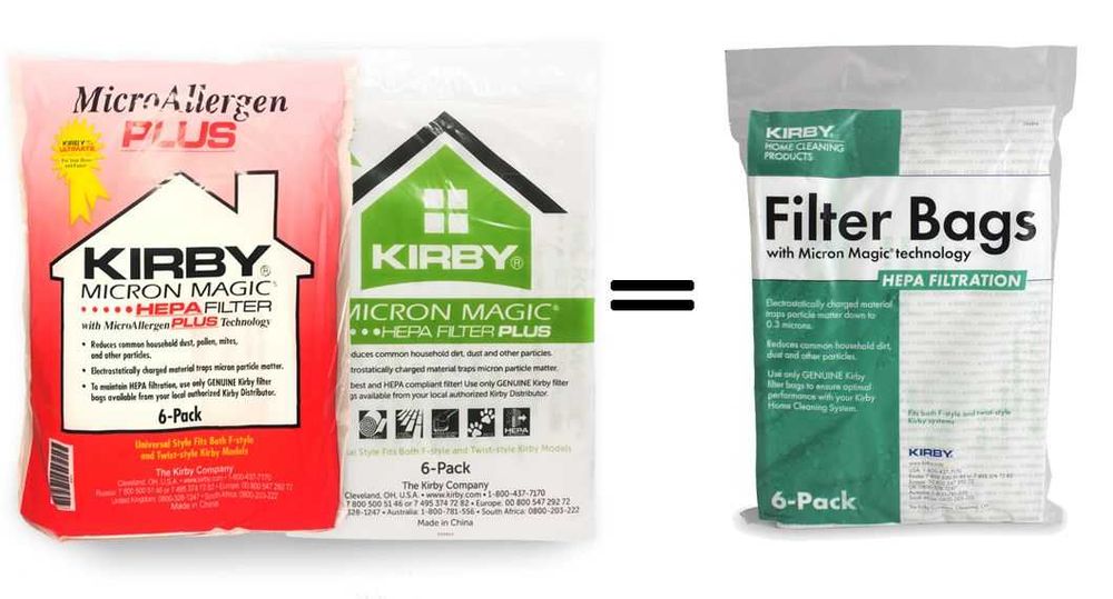 Мешки мешок для пылесоса Kirby Кирби оригинальные из США