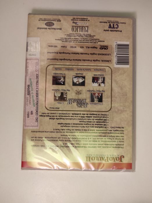 DVD "João Paulo II" selado