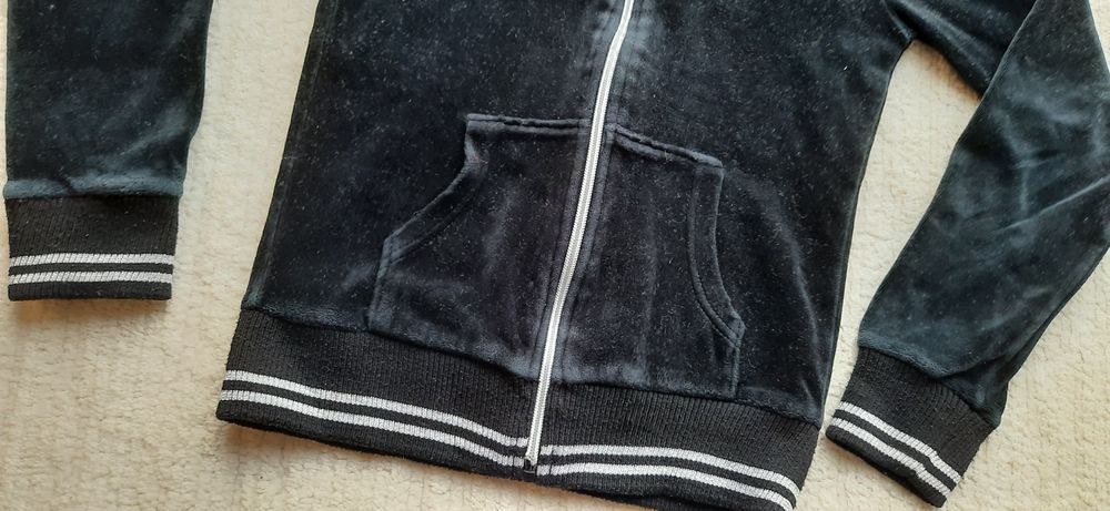 Rozpinana bluza z kapturem dla dziewczynki 140