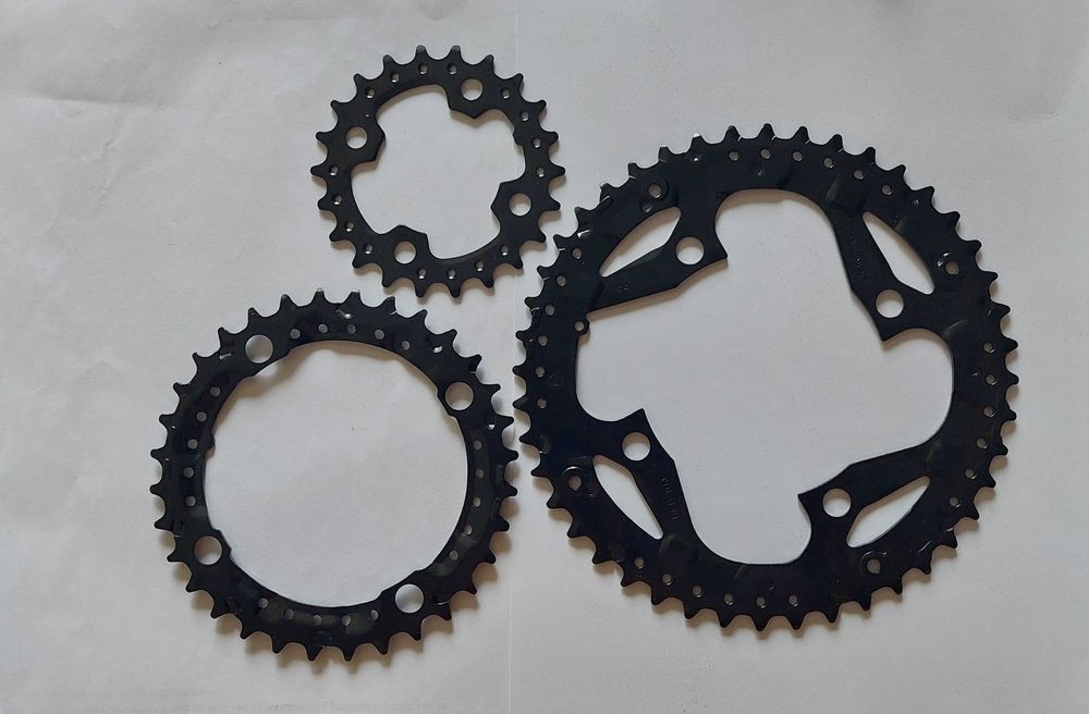 Zębatka zębatki tarcze blaty korby 22 32 44 nowe stalowe 104/64BCD