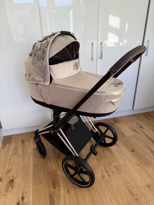 Cybex Priam 4.0 Rose Gold Simply Flowers Beige