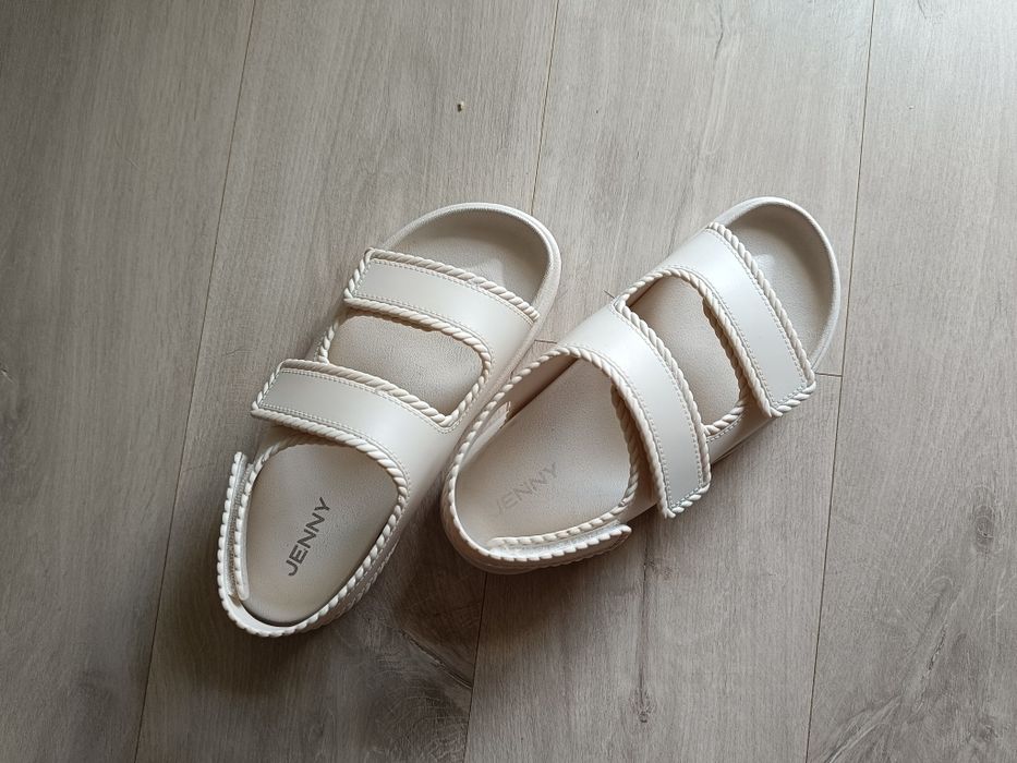 Sandały Jenny białe