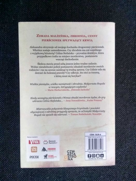 Dobra książka - Cenny motyw Małgorzata Rogala (P82)