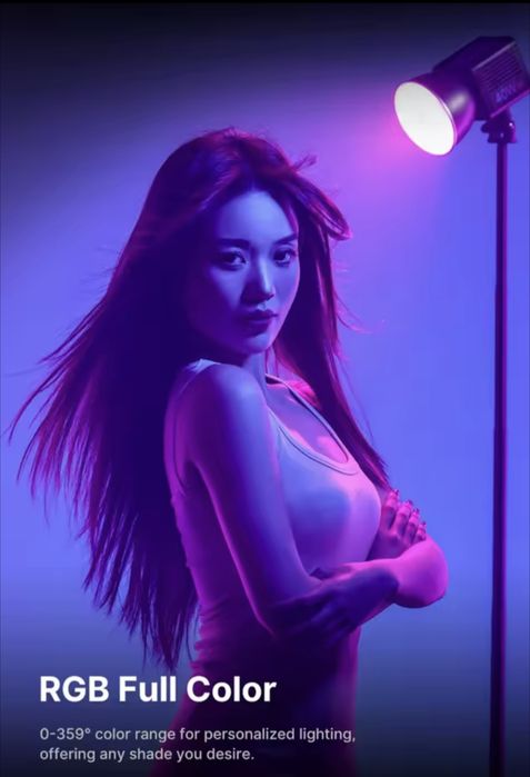 світло Ulanzi L024 RGB  40Вт 2500-6500К з блоком живле