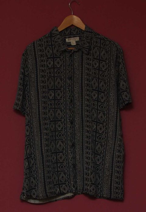 H&M < 3 Coachella XL рубашка  (лиоцелл)