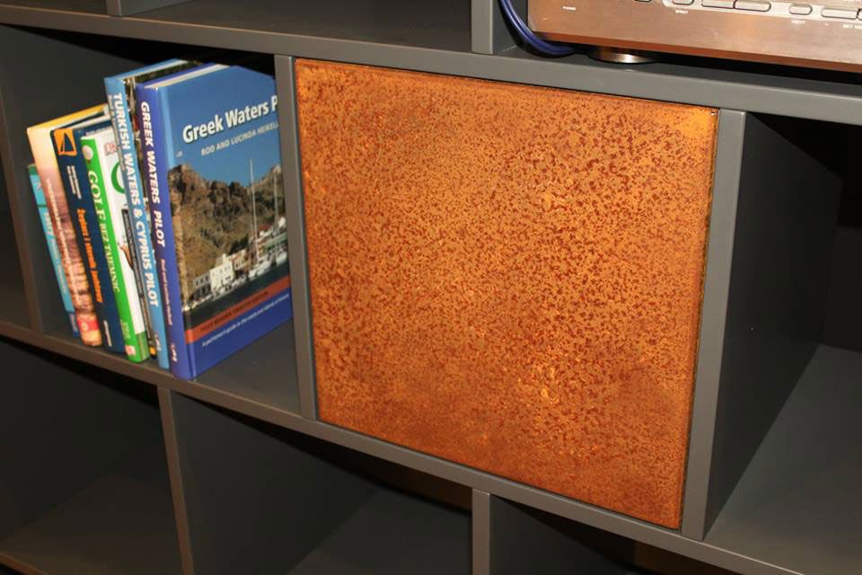 Panele ścienne i elewacyjne z zardzewiałej blachy COR-TEN kortenowska