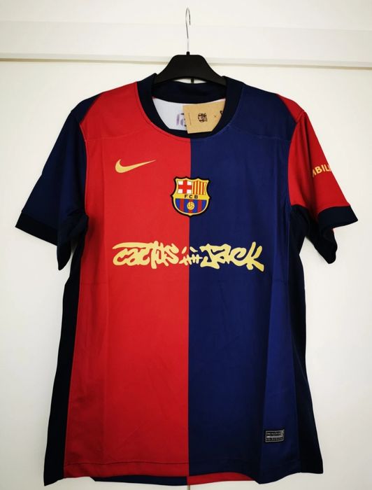 FC Barcelona x Travis Scott Limited Edition Match Home 2024/25 Jersey