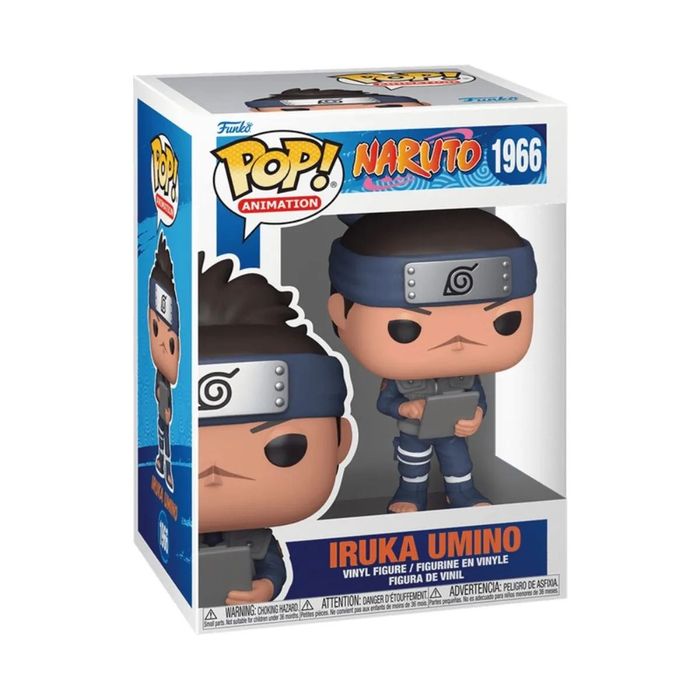 Funko Pop! Naruto Clássico – Iruka Umino | Excelente Estado | Colecionador
