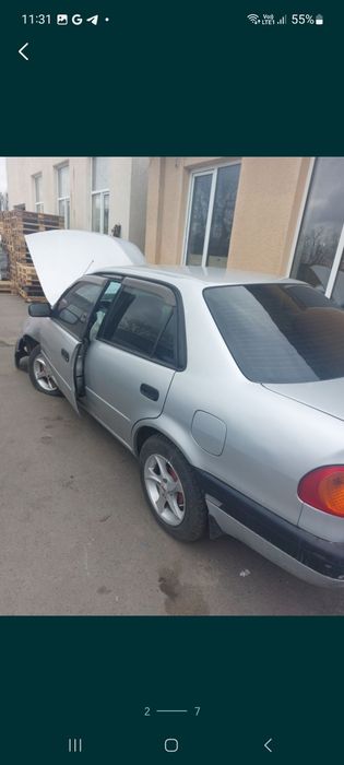 Toyota corolla e 110 мотор