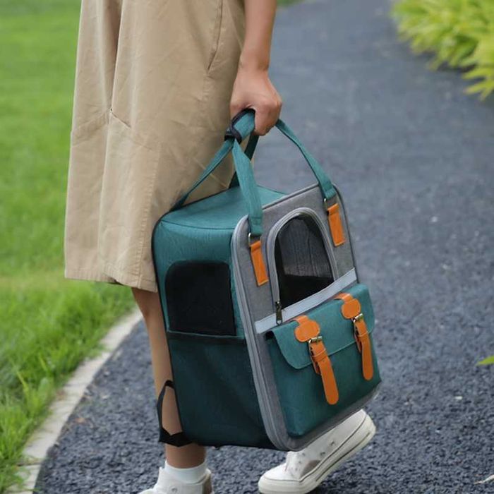 Рюкзак сумка переноска для кота кошки маленькой собаки до 7 кг