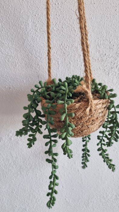 Planta artificial para pendurar