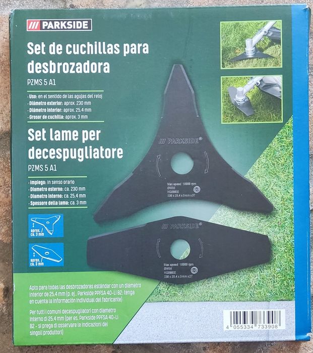 2 discos novos para roçadora