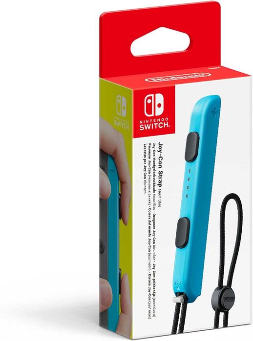 NOVAS! Correia nintendo switch vermelho ou azul