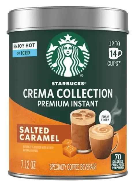 Розчинна кава Starbucks Crema Collection Premium Instant Salted Caramel 202г