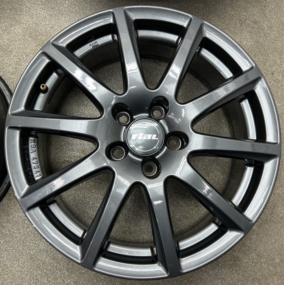 Диски R17 5 112 et40 J7 титани VW golf passat b6 b7 b8 skoda 7 a5 yeti ...
