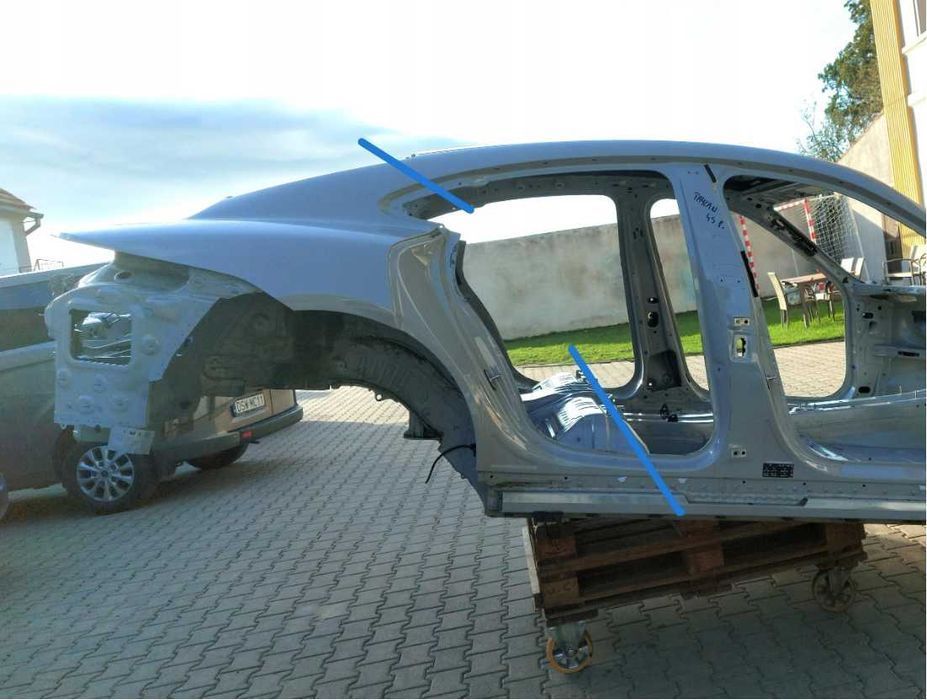 Четверть Porsche Taycan 9J крыло кузов разборка