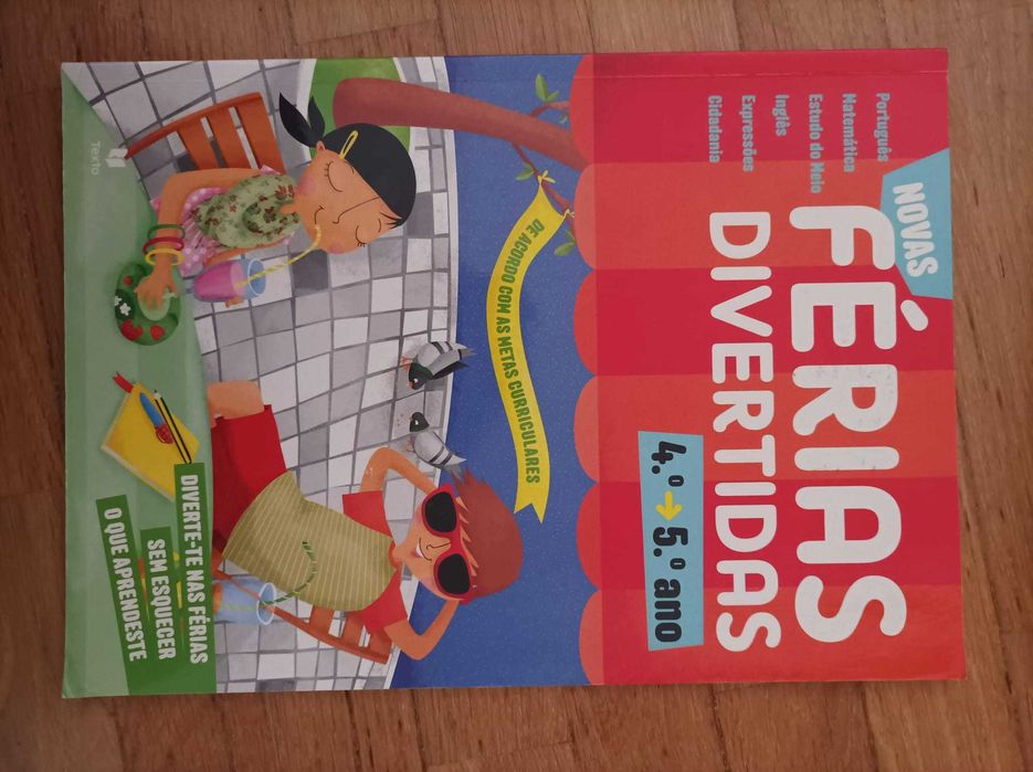 Livros de exercícios para férias do 4º para o 5º ano