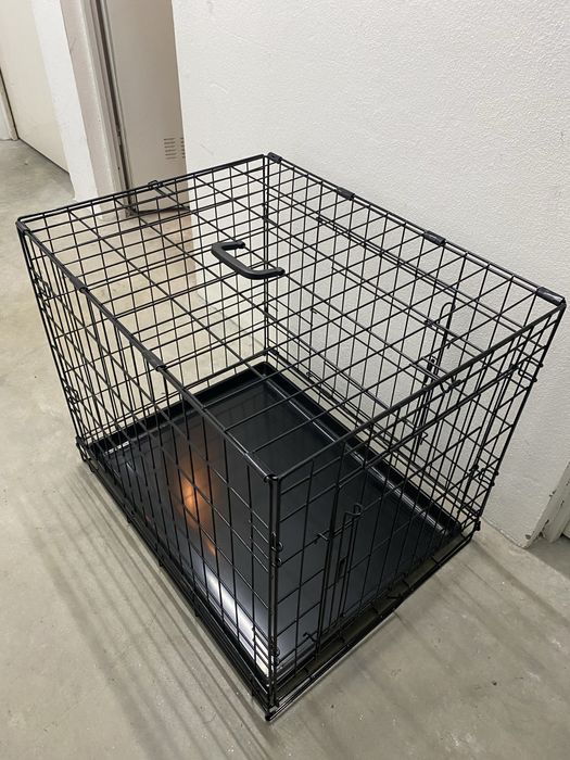 Jaula de transporte medio de animais