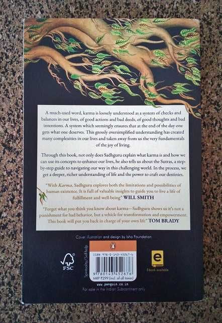 Karma: A Yogi's Guide To Crafting Your Destiny (Sadhguru)