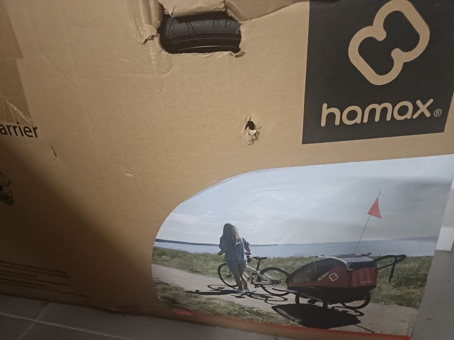 Reboque de bicicleta 2 em 1 Hamax Decathlon