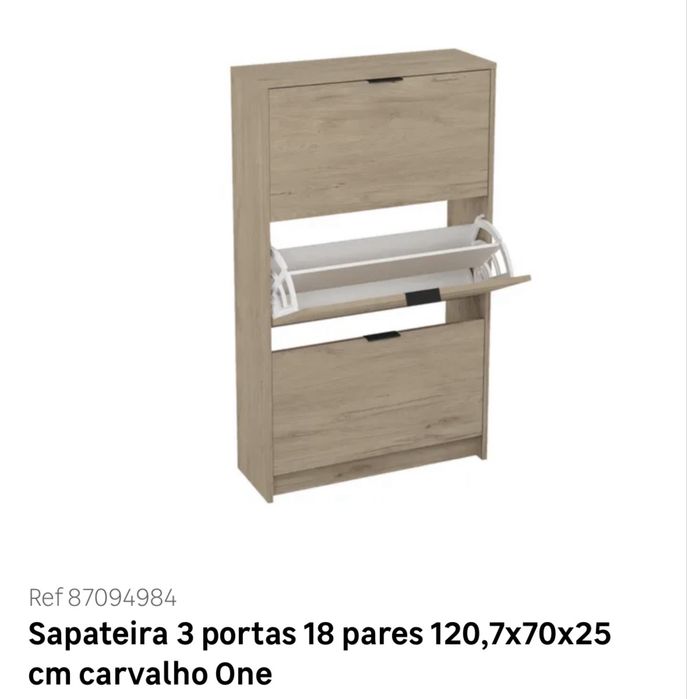 Sapateora - 18 pares - Carvalho