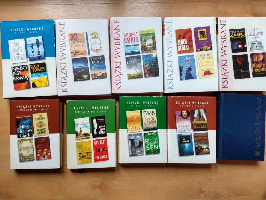Książki wybrane przegląd Readers digest