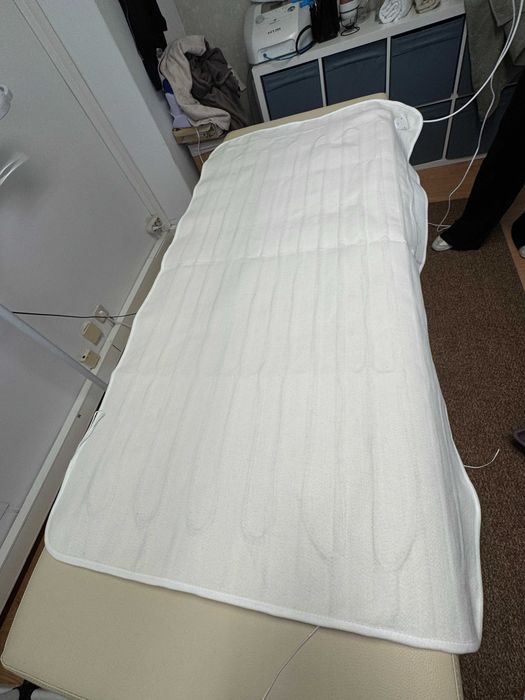 Aquecedor de Camas Elétrico Individual Krewarm InnovaGoods 60 W 80 x 150 cm Branco