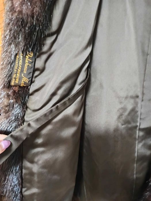 Шуба норкова натуральна в идеальному стані, розмір 48-50